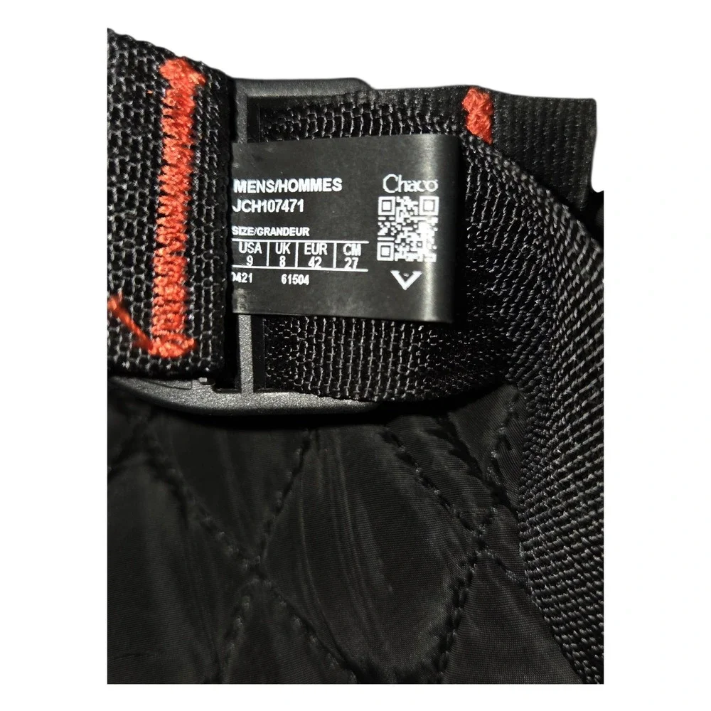 Chaco Ramble Puff Mens Black Quilted Boot‎ Size 9